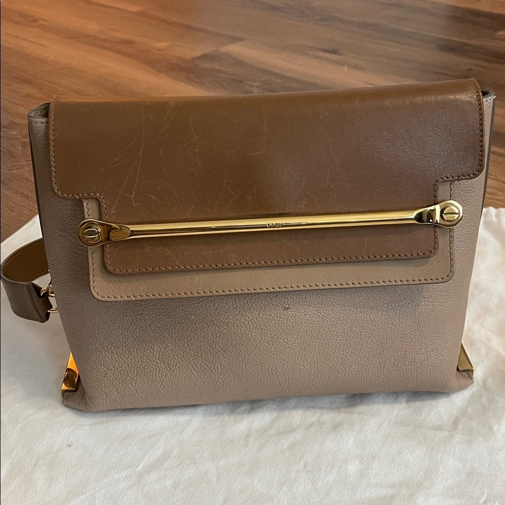 Chloe Clare Leather Shoulder bag